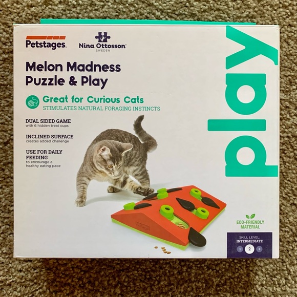 Melon Madness Puzzle & Play by Petstages - Picture 1 of 8